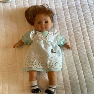 Lissi vinyl doll - vintage and all original. Made in Germany.